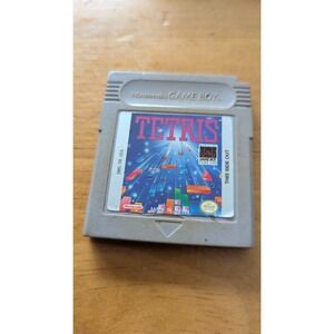 Nintendo Tetris Game Boy DMG-TR-USA Gray Cartridge Authentic‎ 1989 Original